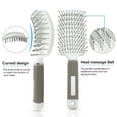 thumbnail image 2 of Cepillo de ventilación curvado y desenredante de cabello, cepillo de pelo de estilo profesional para hombres y mujeres, cepillo de pelo con ventilación para un secado más rápido, 2 of 5