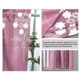 thumbnail image 5 of Dvruxg Embroidered Short Curtain - Bow Ties & Checkered Border Design, Polyester Material for Durability and Easy Care, for Kitchen & Bathroom Use, 5 of 5