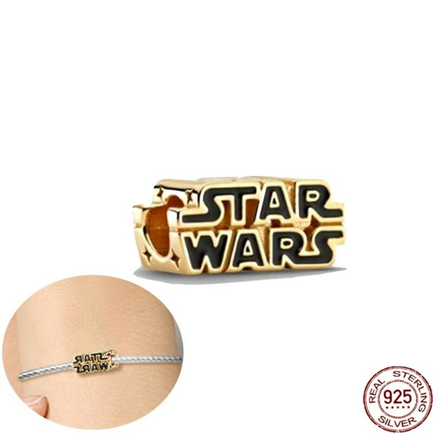 Star Wars Plata De Ley 925 Silver Original Beads Disney Tinkerbell Charms for Pandora Star Wars Bracelet DIY Jewelry Women GiftChina Gao Jinjia LED