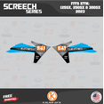 thumbnail image 2 of Kalair GFX Graphics Kit for KTM Motorcross 2-Stroke 125SX,250SX and 300SX (2023) Screech Series, 2 of 5