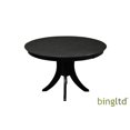 thumbnail image 2 of BingLTD - 48" Long 36" Tall Guilford Dining Table - Black (TT-PD-148B36-RW-BLK), 2 of 5