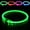 Green, variant on LED Dog Collar, USB Rechargeable, Glowing pet Dog Collar for Night Safety, Fashion Light up Collar for Small Medium Large Dogs（Orange）