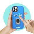 thumbnail image 3 of CoverON For Apple iPhone 13 Pro Max Case, KickStand Ring Credit Card slot Rugged Phone Cover Magnetic holder, Blue, 3 of 10