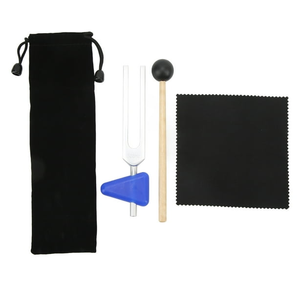 Kit de diapasón ligero y portátil para meditación de yoga, con vibración precisa de 528 Hz, para aliviar el estrés.