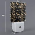 thumbnail image 2 of Goofa Modern Golden Butterfly Night Light, Plug-in, Dusk to Dawn Sensor, Warm White, Ambient Lighting, Ideal Kids Adults Nightlight-UK, 2 of 9