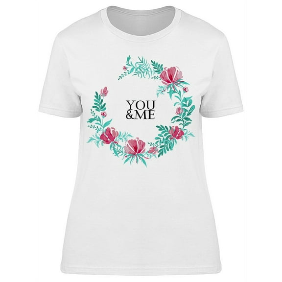 You And Me Romantic T-Shirt Women -Image by Shutterstock, Female XX-Large