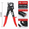 thumbnail image 3 of ratchet cable cutter for copper-aluminum cable，cuts up to 240mm², 3 of 6
