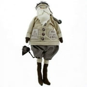 FABRIC SANTA STAMP DOLL