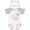 White & Heather w/ Ears, variant on Inktastic I Love My Pawpaw Girls Baby Bodysuit