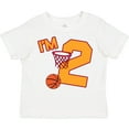 thumbnail image 3 of Inktastic Im Two Second Birthday Basketball Boys or Girls Toddler T-Shirt, 3 of 5