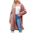 thumbnail image 5 of Turilly Womens Long Cardigan Sweaters Chunky Open Front Oversized Slouchy Knit Fall Trendy Coatigan Jackets, 5 of 5