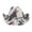 2, variant on ROZYARD Curved Brim Woman Men Fedoras Hat for Spring Summer Elegant Lady Trilby Felt Church Thicken Hat Windproof for Fashion Thicken Cowgirl Hat with Cow Print Pattern Western Style Hat Windproof