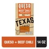 Texas Chili Company Chili & Premium Chile Con Queso 14 oz Refrigerated