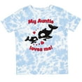 thumbnail image 3 of Inktastic My Auntie Loves Me Orca Family Boys or Girls Toddler T-Shirt, 3 of 5