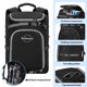 thumbnail image 3 of Mochila multifuncional de 50L para esquí, equipamiento completo: tablas, casco, guantes, gafas y botas, ideal para aventuras al aire libre. Fabricada en tela Oxford, resistente y ligera, con, 3 of 7