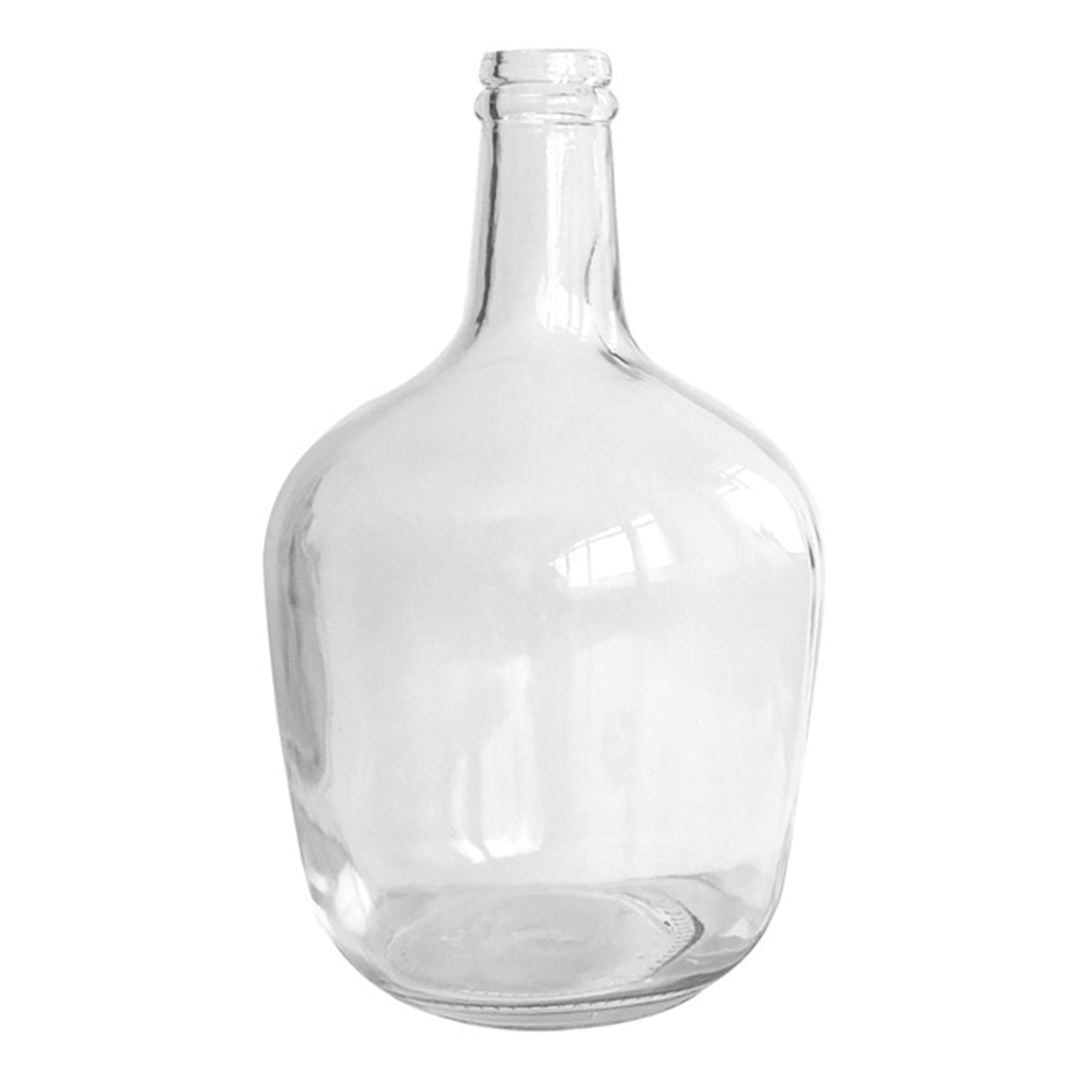 Ikea Glass Bottle/Vase 10" 