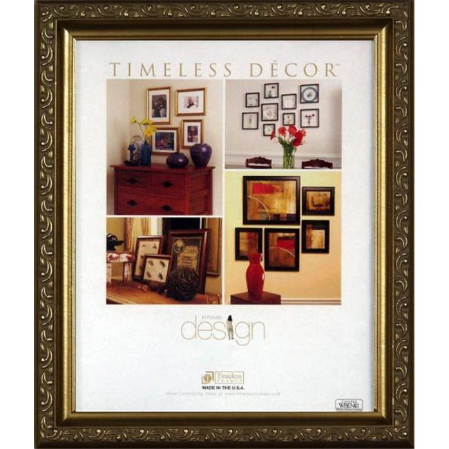 Timeless Frames 78211 Carrington Gold Wall Frame, 11 x 14 in. Walmart