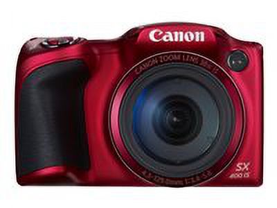 Canon PowerShot SX400 IS - Digital camera - High Definition - compact - 16.0 MP - 30 x optical zoom - red - image 4 of 72