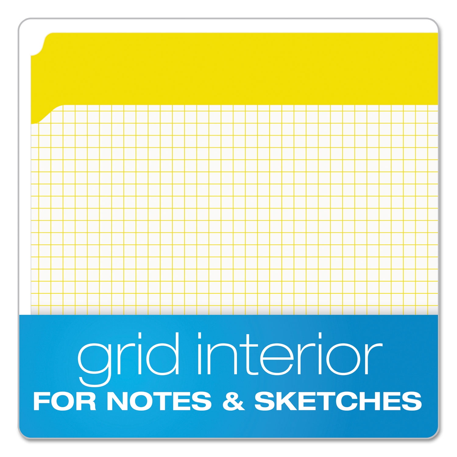 Pendaflex Reinforced Top Tab File Folders Straight Cut Letter Yellow 100/Box R152YEL