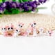 thumbnail image 4 of Juego de 9 figuras pequeñas Kawaii de Chi, el gato, para decoración de jardín, juguete de 3 cm, 4 of 5