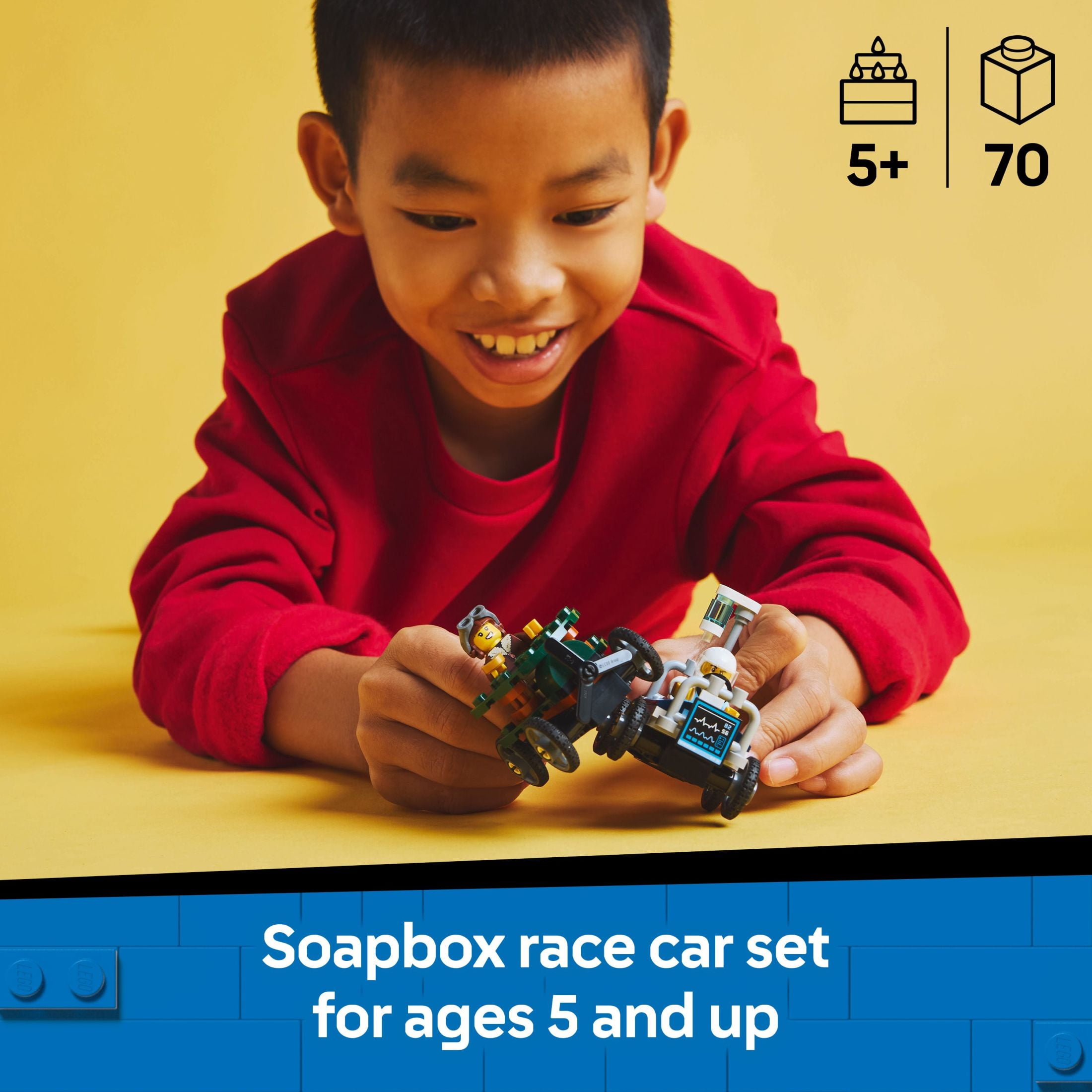 LEGO City Airplane vs. Hospital Bed Race Car Pack Toy   Building Toy for Kids, Boys and Girls, Ages (图4) LEGO City Airplane vs. Hospital Bed Race Car Pack Toy   Building Toy for Kids, Boys and Girls, Ages (图4)
