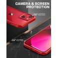 thumbnail image 4 of SUPCASE Unicorn Beetle Style Series Case for iPhone 13 (2021 Release) 6.1 Inch, Premium Hybrid Protective Clear Case (Red), 4 of 8