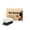 Black,White, variant on EBCUE Authentic African Net Sponge (2PCS) - Exfoliating Bath Tool, Face/Body Exfoliator, Travel Compact, Long-Lasting & Hypoallergenic(Black,White)