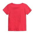 thumbnail image 4 of Toddler Little Kids Baby Boys Girls Magic Flip Sequins Tshirt Short Sleeve Crew Neck Pullover Tees Tops, 4 of 5