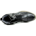 thumbnail image 4 of Botas de moto para hombre, estilo militar, estilo informal, para vestir., 4 of 5