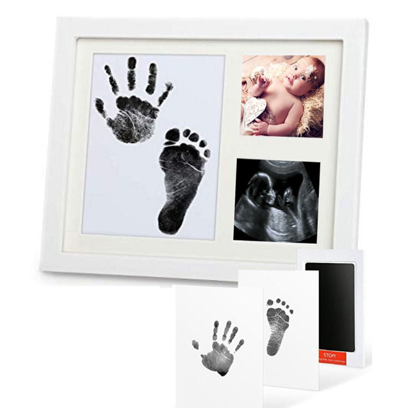 Baby Hand And Foot Inkless Wipe Print Kit High Quality Newborn Birthday Keep