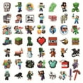 thumbnail image 2 of 50 Pcs Autocollants Minecraft Imperméables en Vinyle pour Ordinateur Portable, 2 of 2