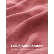 Momcozy Muslin Swaddle Blankets-Brown