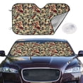 thumbnail image 2 of Daiia Skulls1 Windshield Sun Shade for Car SUV Truck (Medium ), Car Sun Shade Windshield, Car Shades for Front Windows, Sunshade for Car Windshield, 2 of 7