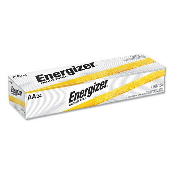 Energizer Energizer Industrial Alkaline Aa Batteries, 1.5V, 24-Box