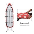 thumbnail image 4 of HELLHERO Daisy Ironing Board Cover and Pad Standard Size Iron Board Dustproof Covers Ironing Pad Sleeve Table Top Iron Board Cover with Elastic Edge Home Decor for Women, 4 of 5
