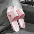 thumbnail image 5 of ZTTD Couples Women Shower Room Home Non Slip Breathable Soft Sole Shoes Slipper Comfortable Flat Shoes Pink, 5 of 5