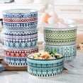 thumbnail image 1 of Signature Housewares Storage Bowls with Lids, 6-pack, 1 of 2