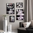 thumbnail image 5 of Figuras de Anime Naruto Dragon Ball, Goku, Kakashi, carteles con ojos en lienzo para pared, pintura artística, mural para decorar la habitación de los niños y el hogar, 5 of 5