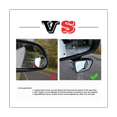 thumbnail image 4 of 1 Paire de Rétroviseurs Latéraux, Rétroviseur Grand Angle, Rétroviseur de Recul, Rétroviseur Extérieur pour Voiture, 4 of 6