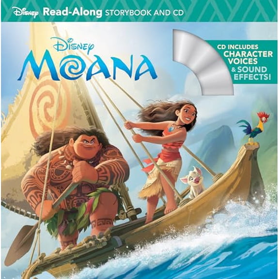 Pre-Owned Moana Read-Along Storybook & CD