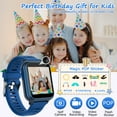 thumbnail image 6 of YUNOVA Multifunctional Kids Smartwatch - HD Camera, 24 Educational Games, Music Player, Flashlight | Perfect Gift for 6-12 Year Old Girls Boys, 6 of 7