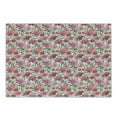 thumbnail image 1 of Floral Cutting Board, Joyous Botanical Concept of Summer Flowers Pink Peonies and Salmon Roses and Lilies, Decorative Tempered Glass Cutting and Serving Board, Small Size, Multicolor, by Ambesonne, 1 of 1