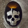 thumbnail image 3 of Skull Wall Lamp skull wall candle holder Halloween Decoration Family Horror Decorations, 3 of 5