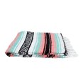 thumbnail image 3 of Manta falsa mexicana Open Road Goods, multicolor, menta y melocotón, 3 of 6