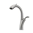 thumbnail image 1 of Luxury Gun Grey Kitchen Faucet, Creative Pull-out Design Single Control Single Handle, Cold And Hot Dual Control Brass Sink Faucet ,Versatile Features, 1 of 7