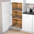 thumbnail image 4 of Pull Out Cabinet Organizers – 5” High Slide Pull Out Drawers for Kitchen Cabinets – Heavy Duty-with 5 Year Limited Warranty – Basket Size 20"W x 21"D x 5"H, 4 of 7