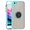 Teal, variant on For iPhone 8 / iPhone 7 Transparent Slim Matte Colored Frame Shockproof Hybrid Ring Stand Magnet Car Mount Case Cover