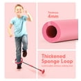 thumbnail image 3 of Kids Foldable Ankle Skip Ball Flash Jump Colorful Sports Swing Ball, Fitness Jump Rope Fat Burning Game for Adults and Children (Green), 3 of 6