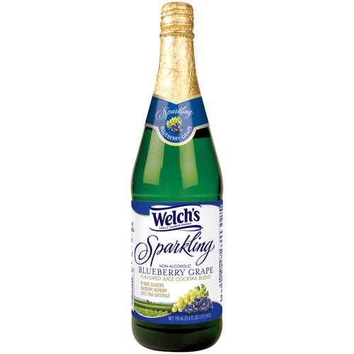 Welch's Sparkling Blueberry Grape Juice Cocktail, 25.4 Fl. Oz