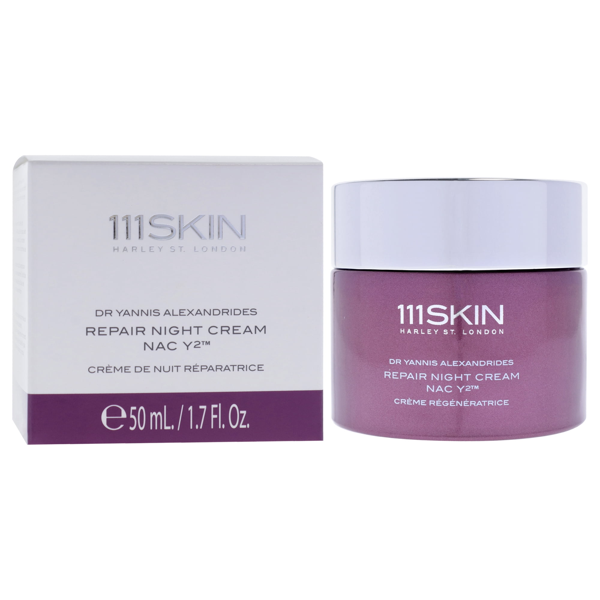 111Skin Repair Night Cream NAC Y2 , 1.7 oz Cream